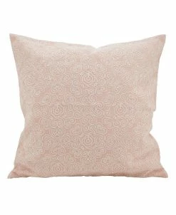 Saro Lifestyle Wirled Stitched Decorative Pillow, 18 X 18