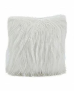 Saro Lifestyle Ng Haired Faux Fur Decorative Pillow, 18 X 18 -Chic Home Shop 14832210 fpx