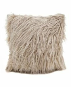 Saro Lifestyle Ng Haired Faux Fur Decorative Pillow, 18 X 18 -Chic Home Shop 14832213 fpx