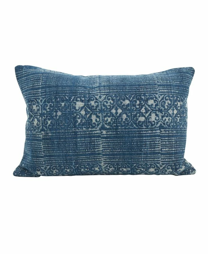 Saro Lifestyle Distressed Boho Decorative Pillow, 16 X 24 1 Saro Lifestyle Distressed Boho Decorative Pillow, 16 X 24