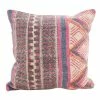 Saro Lifestyle Bohemian Mix Square Throw Pillow, 18 X 18