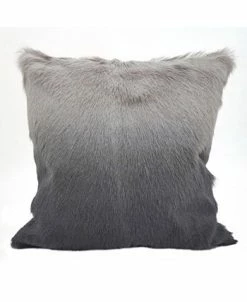 Saro Lifestyle Glam Goat Fur Decorative Pillow, 20 X 20 -Chic Home Shop 14832272 fpx