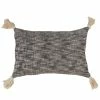 Saro Lifestyle Boho Tassels Decorative Pillow, 16 X 24