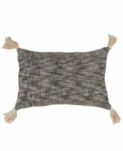 Saro Lifestyle Boho Tassels Decorative Pillow, 16 X 24