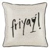 Saro Lifestyle Friyay Decorative Pillow, 18 X 18