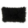 Saro Lifestyle Mongolian Faux Fur Decorative Pillow, 12 X 20