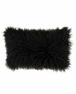 Saro Lifestyle Mongolian Faux Fur Decorative Pillow, 12 X 20