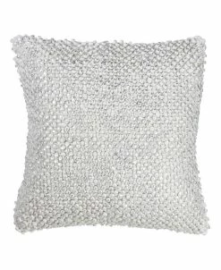Saro Lifestyle Foil Printed Pom Pom Decorative Pillow, 18 X 18 10 Saro Lifestyle Foil Printed Pom Pom Decorative Pillow, 18 X 18 -Chic Home Shop 14832376 fpx