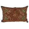 Saro Lifestyle Handmade Sari Sitara Decorative Pillow, 14 X 20