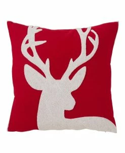 Saro Lifestyle Reindeer 18 X 18