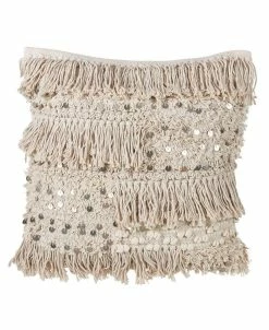 Saro Lifestyle Moroccan Sequin Decorative Pillow, 18 X 18 -Chic Home Shop 14832457 fpx