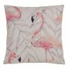 Saro Lifestyle Blushed Flamingo Decorative Pillow, 18 X 18