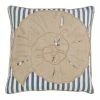 Saro Lifestyle Hell Striped Decorative Pillow, 18 X 18