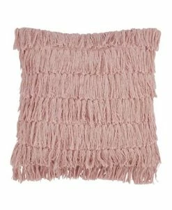 Saro Lifestyle Woven Fringes Decorative Pillow, 18 X 18 -Chic Home Shop 14832617 fpx