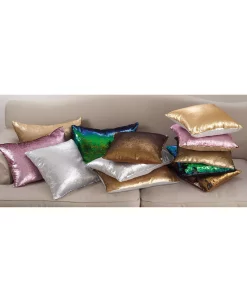 Saro Lifestyle Un Mermaid Sequin Decorative Pillow, 16 X 24 -Chic Home Shop 14839427 fpx