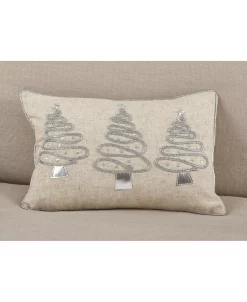 Saro Lifestyle Ver Christmas Tree Trio Decorative Pillow, 12 X 18 -Chic Home Shop 14839534 fpx