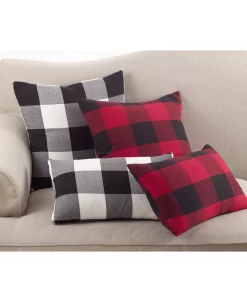 Saro Lifestyle Buffalo Plaid Decorative Pillow, 13 X 20 -Chic Home Shop 14839650 fpx