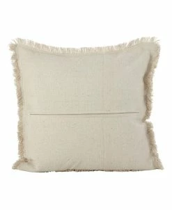 Saro Lifestyle Diamond Fringe Trim Decorative Pillow, 20 X 20 -Chic Home Shop 14839684 fpx