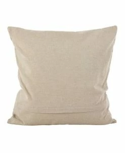 Saro Lifestyle Embroidered Floral Design Beaded Cotton Polyester Filled Throw Pillow, 18 X 18 -Chic Home Shop 14839714 fpx