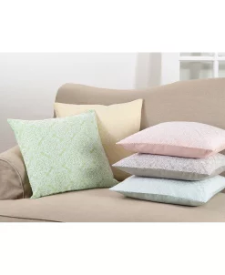 Saro Lifestyle Wirled Stitched Decorative Pillow, 18 X 18 -Chic Home Shop 14839822 fpx