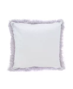 Saro Lifestyle Mongolian Faux Fur Decorative Pillow, 18 X 18 -Chic Home Shop 14840213 fpx