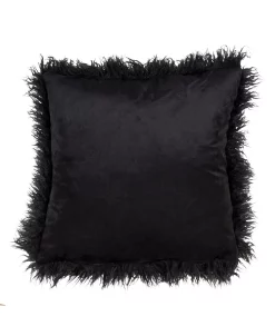Saro Lifestyle Mongolian Faux Fur Decorative Pillow, 18 X 18 -Chic Home Shop 14840291 fpx