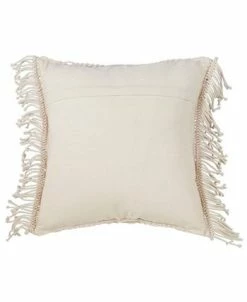 Saro Lifestyle Macrame Decorative Pillow, 18 X 18 -Chic Home Shop 14840323 fpx
