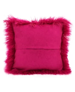 Saro Lifestyle Mongolian Wool Lamb Fur Decorative Pillow, 20 X 20 17 Saro Lifestyle Mongolian Wool Lamb Fur Decorative Pillow, 20 X 20 -Chic Home Shop 14840657 fpx