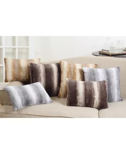 Saro Lifestyle Faux Fur Decorative Pillow, 14 X 20 -Chic Home Shop 14840729 fpx