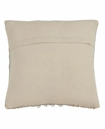 Saro Lifestyle Moroccan Cross Decorative Pillow, 18 X 18 2 Saro Lifestyle Moroccan Cross Decorative Pillow, 18 X 18 - Image 2