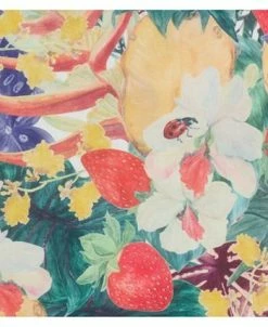 Saro Lifestyle Fruity Floral Decorative Pillow, 18 X 18 -Chic Home Shop 14840752 fpx