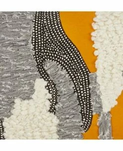 Saro Lifestyle Boucle Yarn Applique Decorative Pillow, 12 X 18 7 Saro Lifestyle Boucle Yarn Applique Decorative Pillow, 12 X 18 -Chic Home Shop 14840824 fpx