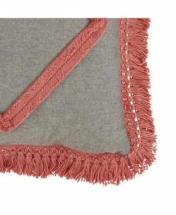 Saro Lifestyle Ce Applique Fringed Decorative Pillow, 18 X 18 7 Saro Lifestyle Ce Applique Fringed Decorative Pillow, 18 X 18 -Chic Home Shop 14840852 fpx