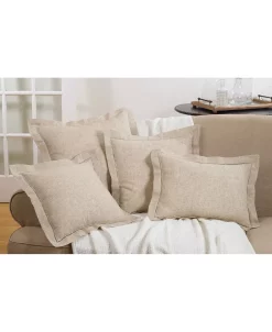 Saro Lifestyle Hemstitch Trimmed Decorative Pillow, 14 X 20 -Chic Home Shop 14840949 fpx