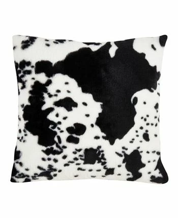 Saro Lifestyle Cow Hide Faux Fur Decorative Pillow, 18 X 18 2 Saro Lifestyle Cow Hide Faux Fur Decorative Pillow, 18 X 18 - Image 2