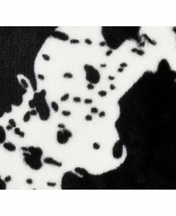 Saro Lifestyle Cow Hide Faux Fur Decorative Pillow, 18 X 18 3 Saro Lifestyle Cow Hide Faux Fur Decorative Pillow, 18 X 18 - Image 3