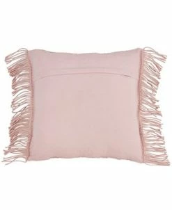 Saro Lifestyle Macrame Decorative Pillow, 18 X 18 -Chic Home Shop 14841065 fpx