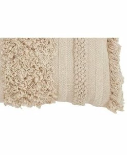Saro Lifestyle Fringe Striped Decorative Pillow, 12 X 20 7 Saro Lifestyle Fringe Striped Decorative Pillow, 12 X 20 -Chic Home Shop 14841110 fpx