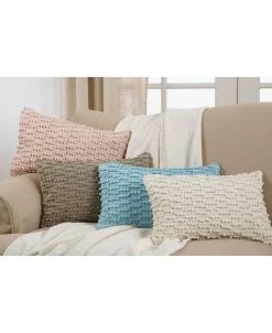Saro Lifestyle Nubby Decorative Pillow, 12 X 20 13 Saro Lifestyle Nubby Decorative Pillow, 12 X 20 -Chic Home Shop 14841122 fpx