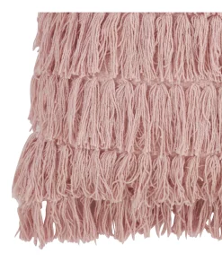 Saro Lifestyle Woven Fringes Decorative Pillow, 18 X 18 -Chic Home Shop 14841142 fpx