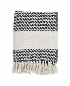 Saro Lifestyle Diamond Weave Design Throw