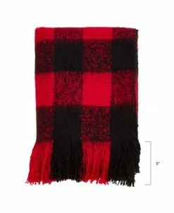 Saro Lifestyle Buffalo Plaid Throw 7 Saro Lifestyle Buffalo Plaid Throw -Chic Home Shop 14872894 fpx 1