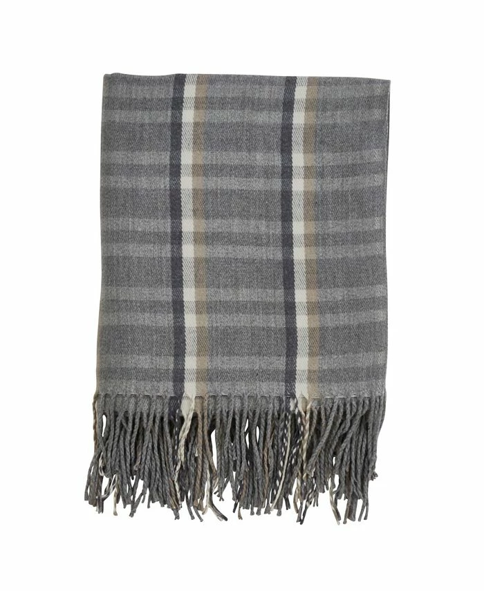 Saro Lifestyle Plaid Throw 1 Saro Lifestyle Plaid Throw