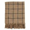 Saro Lifestyle Checkered Throw