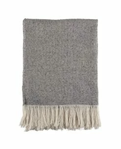 Saro Lifestyle Herringbone Throw
