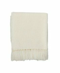 Saro Lifestyle Waffle Weave Throw -Chic Home Shop 14902734 fpx 1