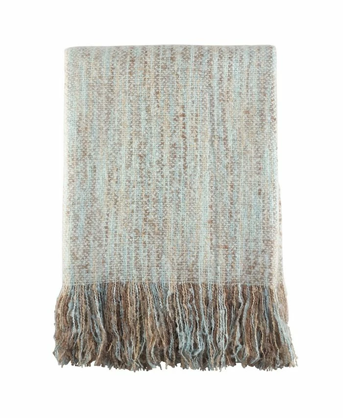 Saro Lifestyle Faux Mohair Throw, 50 X 60 1 Saro Lifestyle Faux Mohair Throw, 50 X 60