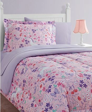 Design Studio Unicorn Floral 11-Piece Full Comforter Set 3 Design Studio Unicorn Floral 11-Piece Full Comforter Set - Image 3