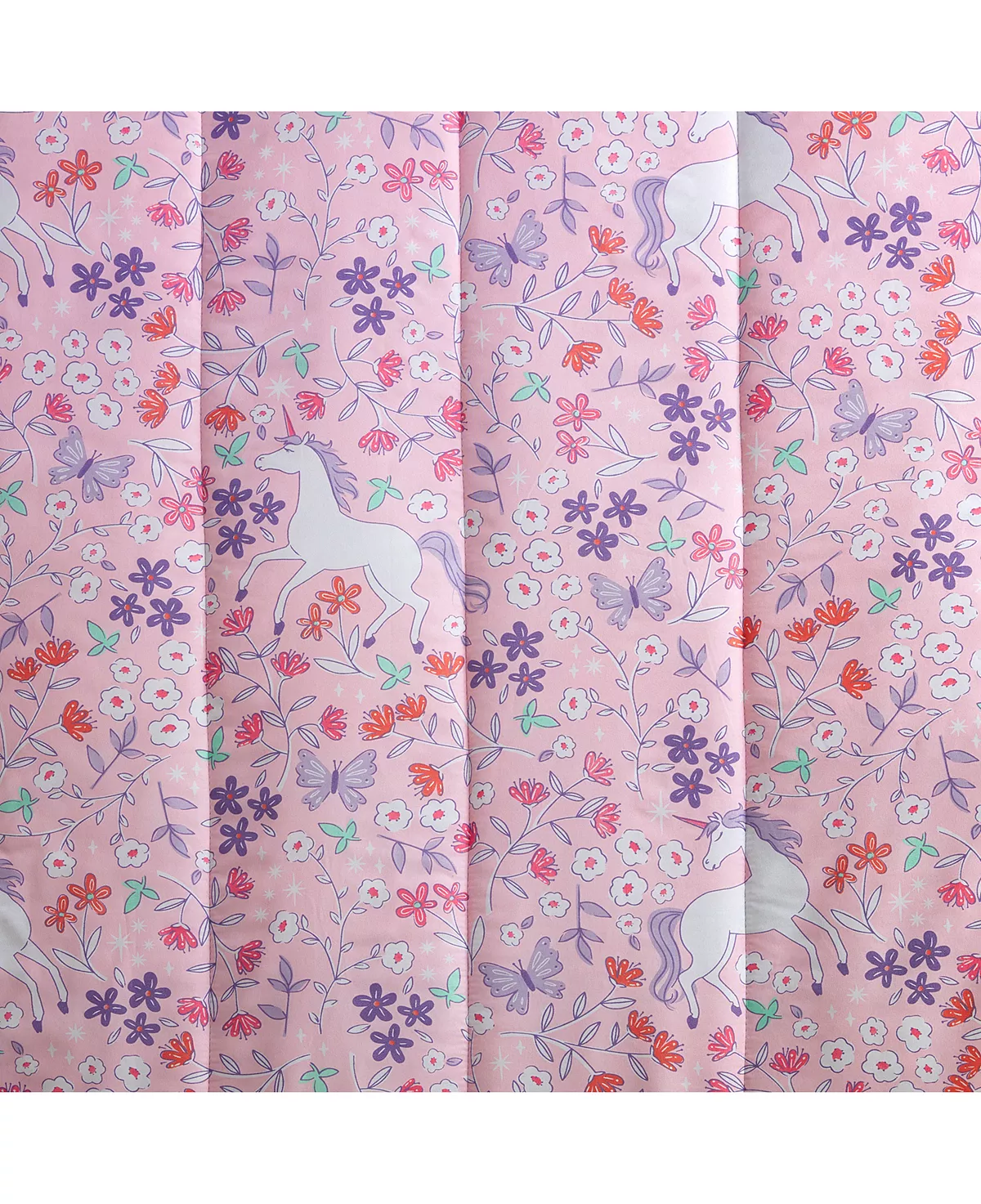 Design Studio Unicorn Floral 11-Piece Full Comforter Set 7 Design Studio Unicorn Floral 11-Piece Full Comforter Set - Image 7