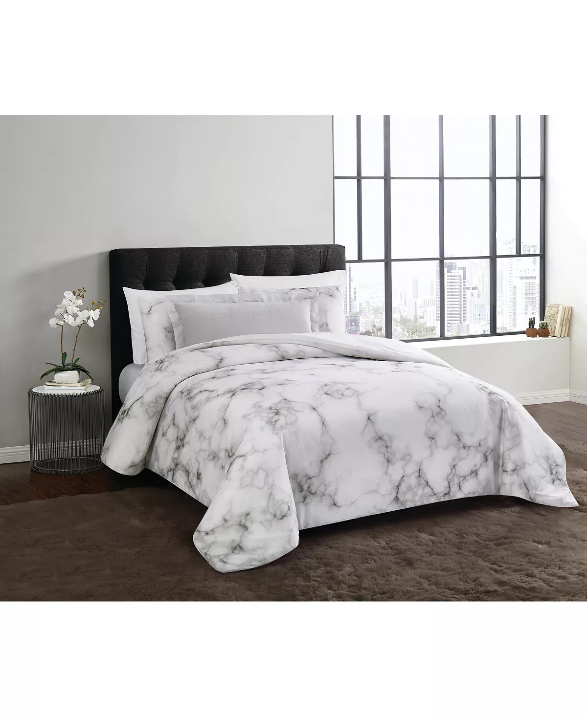 Vince Camuto Home Amalfi Full/Queen Duvet Cover Set 4 Vince Camuto Home Amalfi Full/Queen Duvet Cover Set - Image 4